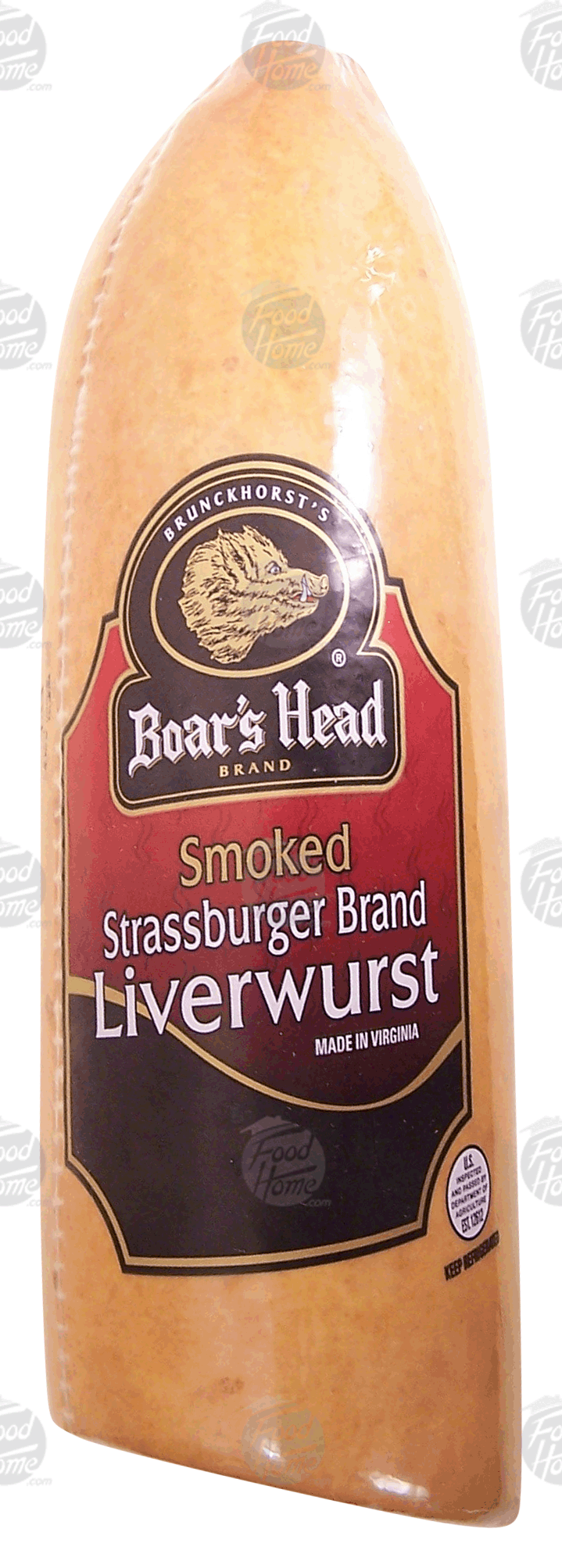 Boar's Head Strassburger smoked liverwurst, sliced Full-Size Picture